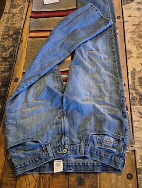 Cinch Men’s Gray Patch Jeans RMCC3983-C-4061. 100%cotton. Sz.32"×30".(#1694)